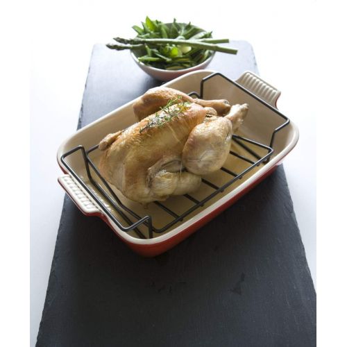 르크루제 Le Creuset Antihaft-Roesteinsatz fuer 35 cm 3-ply Bratreine