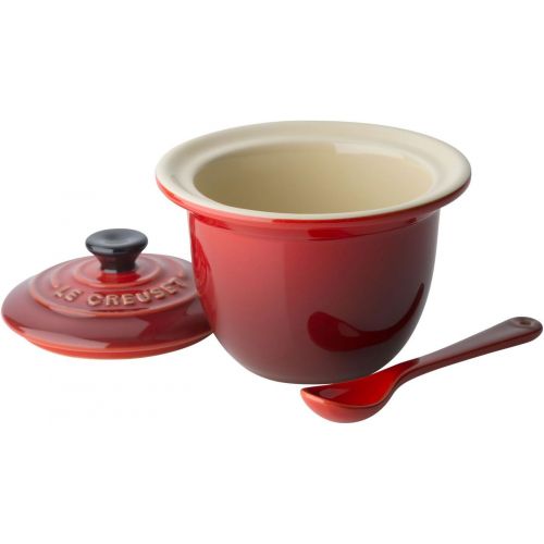 르크루제 LE CREUSET 91037400060000 Mini SERVIERTOPF 0,2 L Kirsch, Keramik, 10 cm