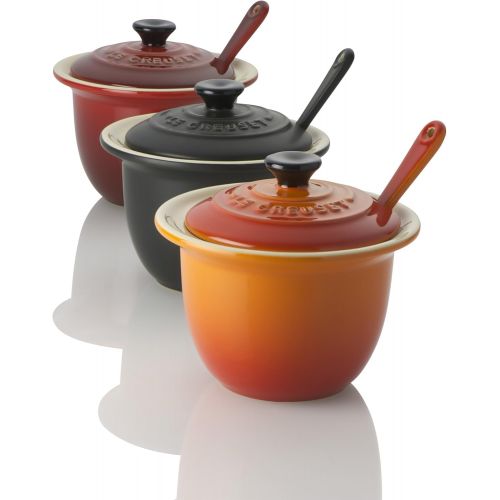 르크루제 LE CREUSET 91037400060000 Mini SERVIERTOPF 0,2 L Kirsch, Keramik, 10 cm