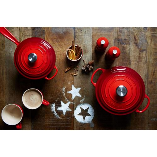 르크루제 Le Creuset Pfeffermuehle, kirschrot, 6,4 x 6,4 x 20,3 cm