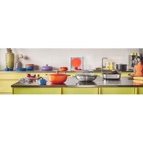 르크루제 LE CREUSET Le Creuset Pfeffermuehle, ABS-Kunststoff, 6,2 x 6,2 x 20,8 cm, Keramik-Mahlwerk, Soleil (Gelb)