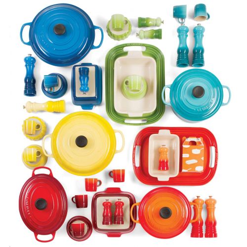 르크루제 LE CREUSET Le Creuset Pfeffermuehle, ABS-Kunststoff, 6,2 x 6,2 x 20,8 cm, Keramik-Mahlwerk, Soleil (Gelb)