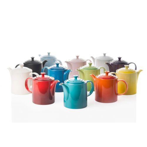 르크루제 Le Creuset Steinzeug Grosse Teekanne hoch, 1,3 L, marseille