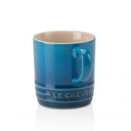 Le Creuset Steinzeug Becher klein, 100 ml, meeresblau