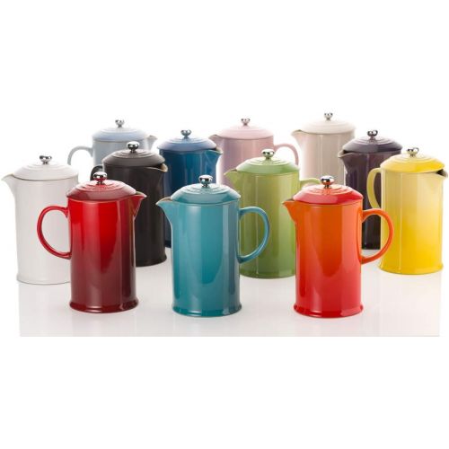 르크루제 Le Creuset Steinzeug Kaffee-Bereiter, 0,75 L, Vulkanisch