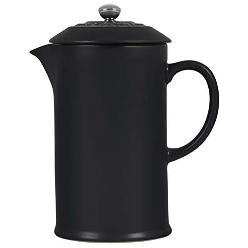 르크루제 Le Creuset Steinzeug Kaffee-Bereiter, schwarz, 0,75 l