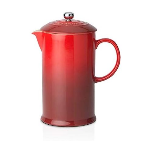 르크루제 Le Creuset Steinzeug Kaffee-Bereiter, kirschrot, 0,75 l