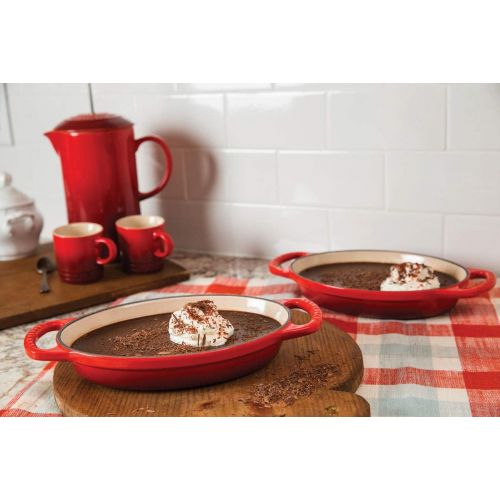 르크루제 Le Creuset Steinzeug Kaffee-Bereiter, kirschrot, 0,75 l