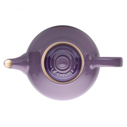 르크루제 Le Creuset Klassische Teekanne, Rund, 1,3 Liter, Steinzeug, Ultra Violett