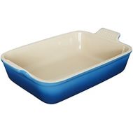 [아마존베스트]Le Creuset Heritage 10-1/2-Inch by 7-Inch Stoneware Rectangular Dish, Marseille