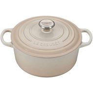 [아마존베스트]Le Creuset Signature Meringue Enameled Cast Iron 4.5 Quart Round Dutch Oven