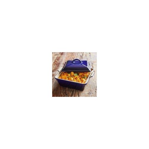 르크루제 [아마존베스트]Le Creuset of America PG0805-2378 Heritage Covered Square Casserole, 2.5 qt. (9), Indigo