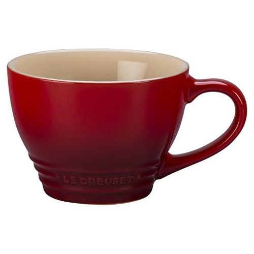 르크루제 [아마존베스트]Le Creuset Stoneware Bistro Mug, 14 oz, Cerise