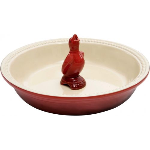 르크루제 [아마존베스트]Le Creuset Stoneware Pie Bird Funnel, Cerise (Cherry Red)
