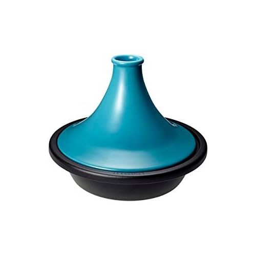 르크루제 [아마존베스트]Le Creuset L2138-2717 Enameled Cast Iron 2.5 quart Moroccan Tagine, Caribbean