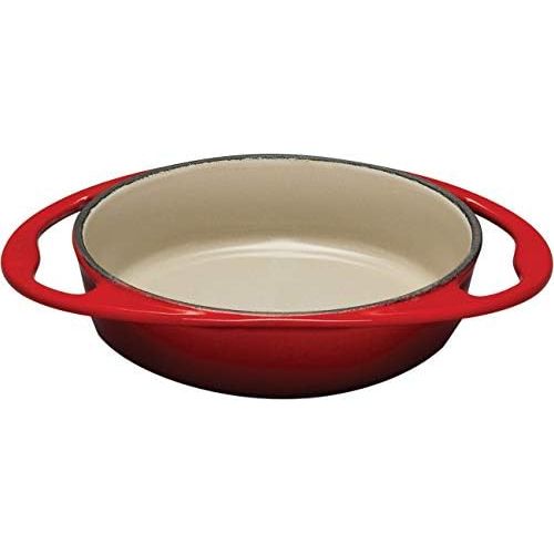 르크루제 [아마존베스트]Le Creuset L2129-2567 Enameled Cast Iron Tatin Dish, 2 quart, Cherry Red