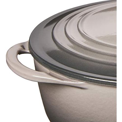 르크루제 [아마존베스트]Le Creuset of America Enameled Cast Iron Round 2.75 Quart Dutch Oven, Oyster