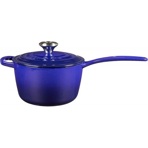 르크루제 [아마존베스트]Le Creuset of America LS2518-1678SS Signature Saucepan, 1.75 qt, Indigo