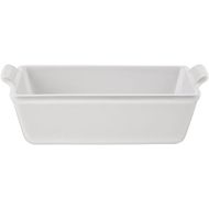 [아마존베스트]Le Creuset Heritage Stoneware 1 1/2qt Loaf Pan, White