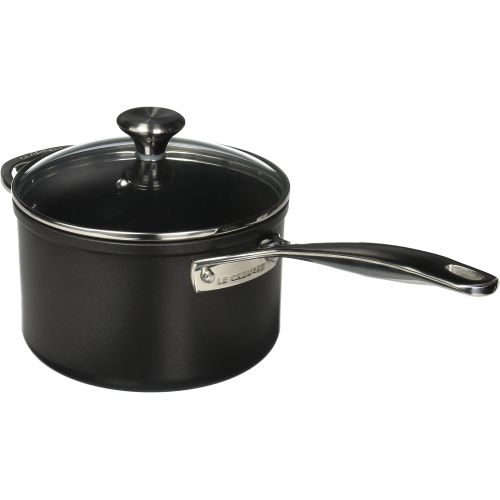 르크루제 [아마존베스트]Le Creuset TNS1200-18 Toughened Nonstick 3 quart Saucepan with Glass Lid