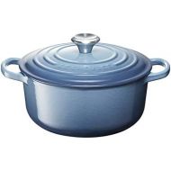 [아마존베스트]Le Creuset of America LS2501-206MSS Enameled Dutch Oven, 2.75, Marine