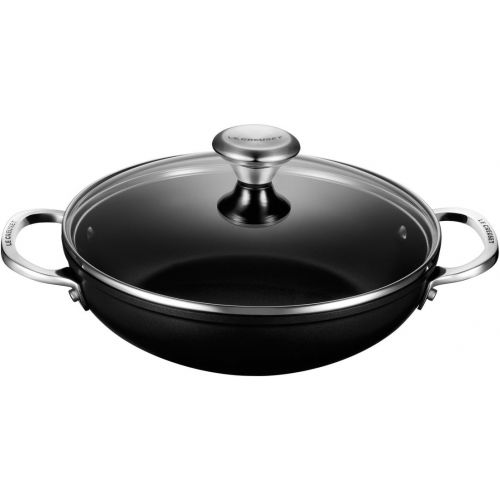 르크루제 [아마존베스트]Le Creuset of America Toughened NonStick Shallow Casserole/Braiser with Lid, 2.5 quart