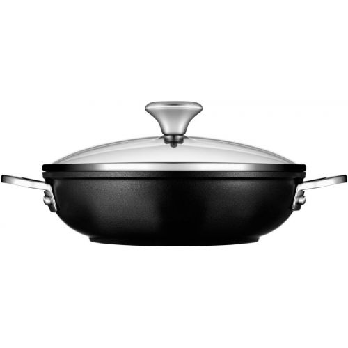 르크루제 [아마존베스트]Le Creuset of America Toughened NonStick Shallow Casserole/Braiser with Lid, 2.5 quart