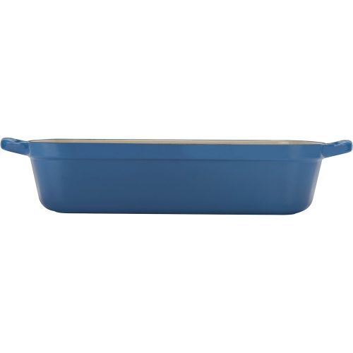 르크루제 [아마존베스트]Le Creuset Signature Cast Iron Rectangular Roaster, 5.25-Quart, Marseille