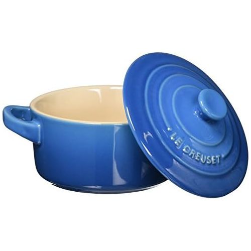 르크루제 [아마존베스트]Le Creuset Stoneware Petite Round Casserole, 8-Ounce, Marseille