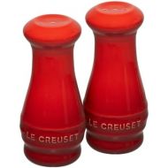 [아마존베스트]Le Creuset Stoneware Salt and Pepper Shakers, Cerise (Cherry Red)