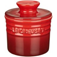 [아마존베스트]Le Creuset Stoneware Butter Crock, 6-Ounce, Cerise (Cherry Red)