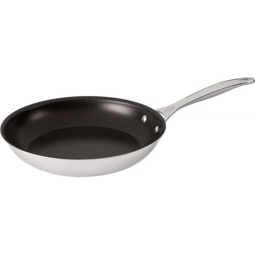 르크루제 [아마존베스트]Le Creuset SSP14102 2 Piece Nonstick Stainless Steel Fry Pan Set