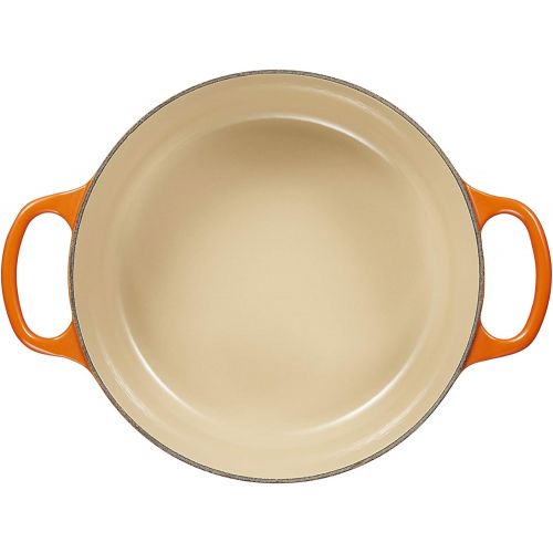 르크루제 [아마존베스트]Le Creuset Signature Enameled Cast-Iron 4-1/2-Quart Round French (Dutch) Oven, Flame