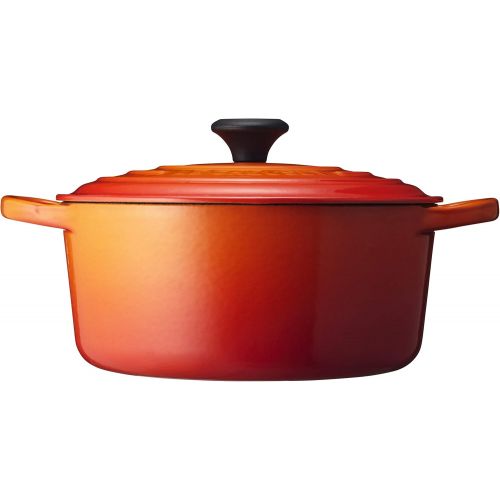 르크루제 [아마존베스트]Le Creuset Signature Enameled Cast-Iron 4-1/2-Quart Round French (Dutch) Oven, Flame