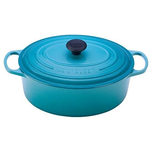 르크루제 [아마존베스트]Le Creuset Signature Enameled Cast-Iron 9.5 Quart Oval French (Dutch) Oven, Marseille