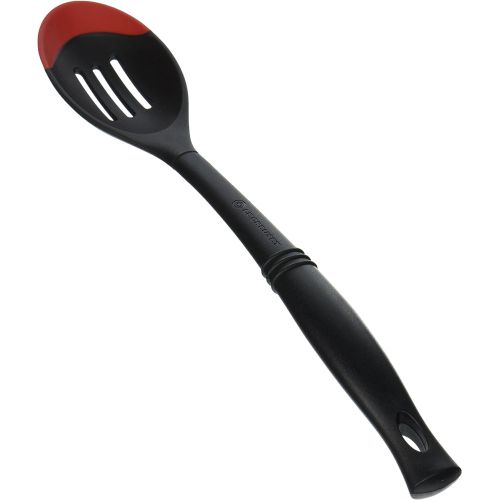 르크루제 [아마존베스트]Le Creuset of America Revolution Bi-Material Slottted Spoon, Cerise (Cherry Red)