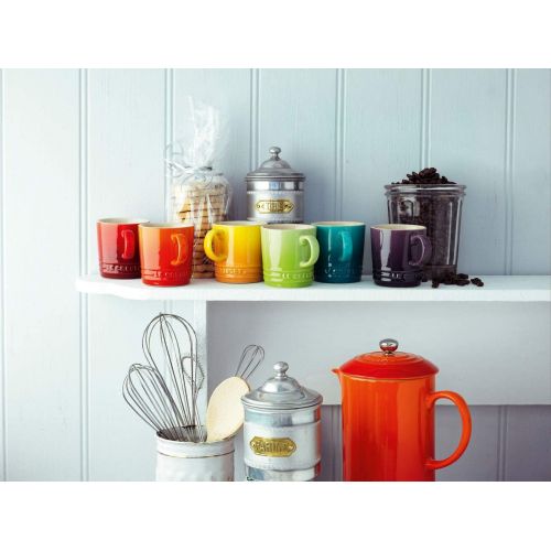 르크루제 Le Creuset Espresso-Tassen-Set, 6-teilig, Je 8,5 cm, Steinzeug, Regenbogen