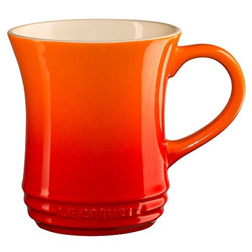 르크루제 Le Creuset PG8006-002 Stoneware Tea Mug, 14oz, Flame