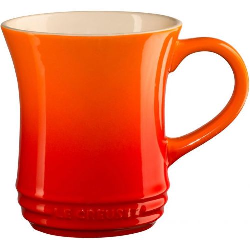 르크루제 Le Creuset PG8006-002 Stoneware Tea Mug, 14oz, Flame