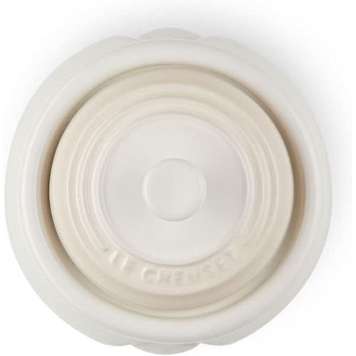 르크루제 Le Creuset PG1019-12716 Garlic Keeper, 14 OZ, Cream