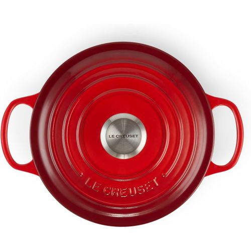 르크루제 Le Creuset Cast Iron Pot, 20cm, Cerise