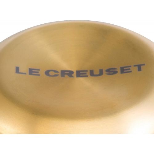 르크루제 Le Creuset LS9435-47 Signature Stainless Steel Knob, Medium, Gold