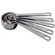 Le Creuset SSA2520 Stainless Steel Measuring Spoons, Set of 5