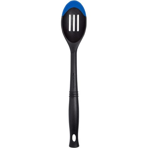 르크루제 Le Creuset VE302-59 Revolution Bi-Material Slotted Spoon, Marseille