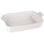 Le Creuset PG0700-3216 Heritage Stoneware Rectangular Dish, 12-by-9-Inch, White