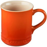 Le Creuset PG90433A-002 Stoneware Mug, Set of 4, 14-Ounce, Flame