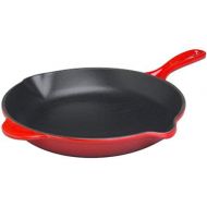 Le Creuset Enameled Cast-Iron 10-1/4-Inch Skillet with Iron Handle, Cherry