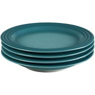 Le Creuset PG9300S4-2217 Salad Plates (Set of 4), 8.5, Caribbean