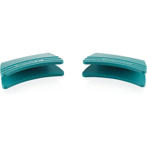 르크루제 Le Creuset SG100-17 Silicone Handle Grip (Set of 2), Caribbean