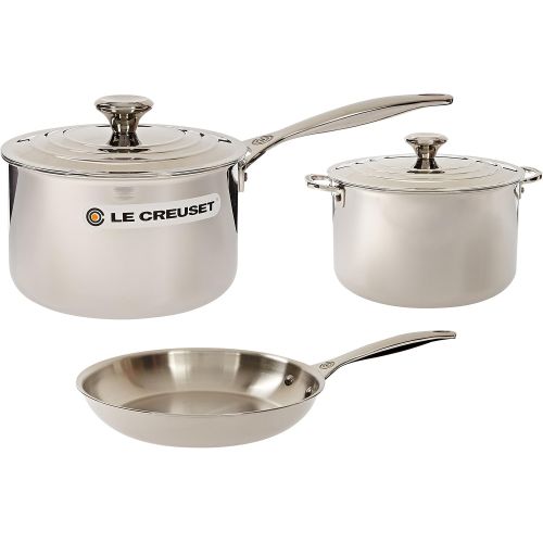 르크루제 Le Creuset SSP14105 Cookware Set, 5pc, Stainless